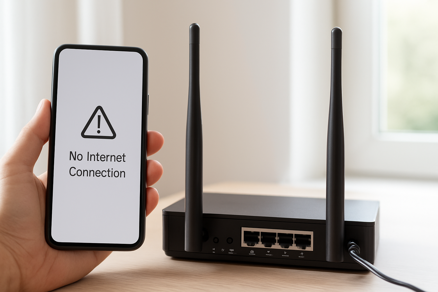 Ingen nettforbindelse