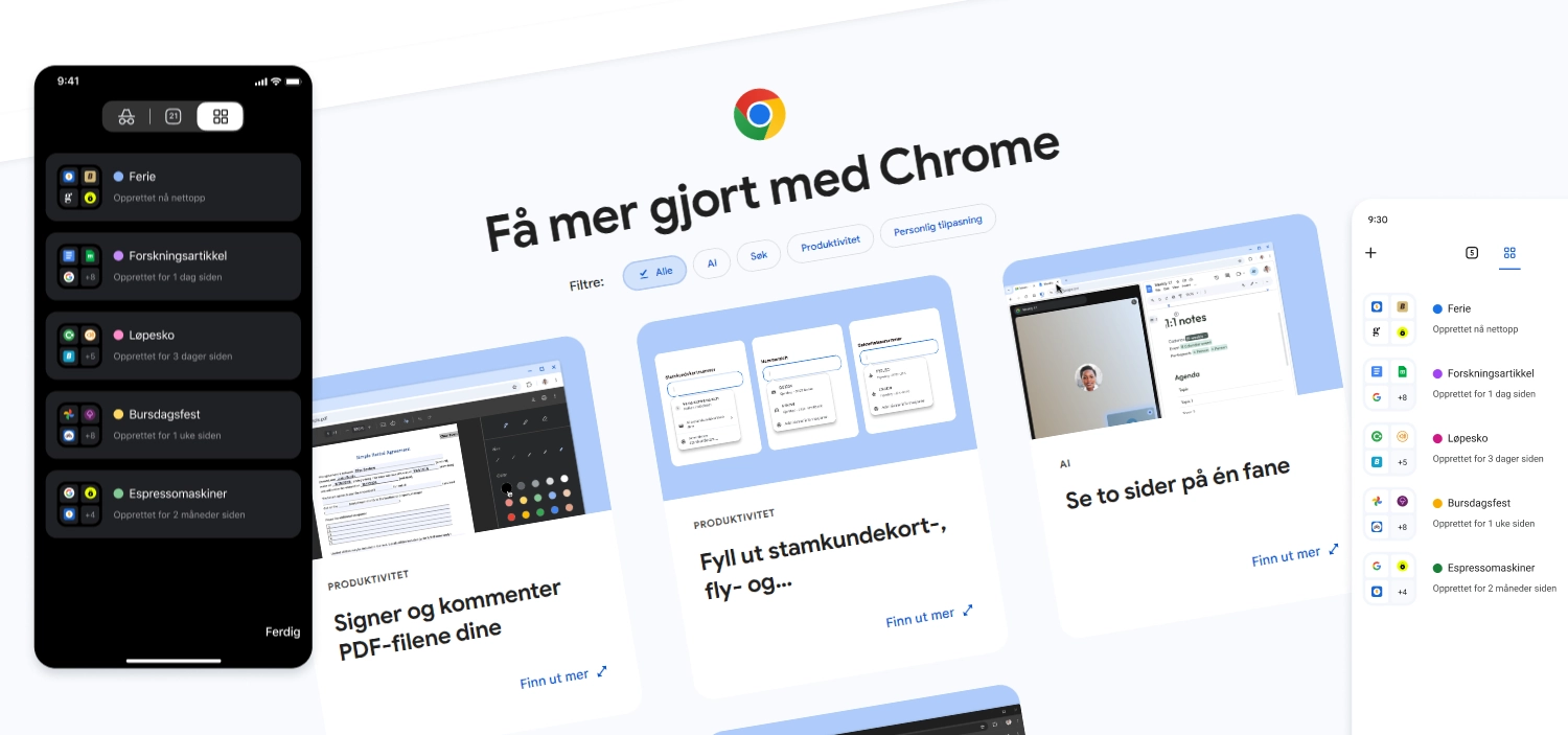 Banner chrome